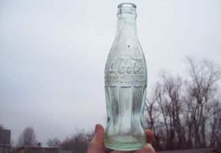 Clarksburg w VA 1915 Coca Cola Bottle Original West Virginia Coke