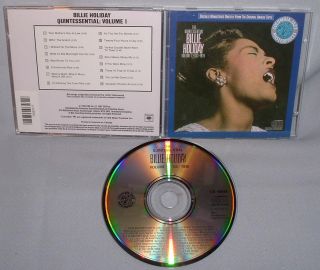 CD BILLIE HOLIDAY The Quintessential Vol 1 1933 1935 MINT