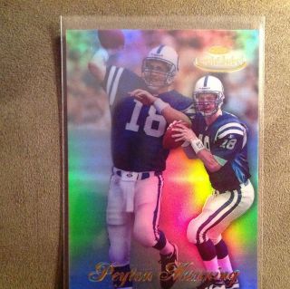 1998 Topps Gold Label Peyton Manning Rookie Colts Denver Broncos Vols