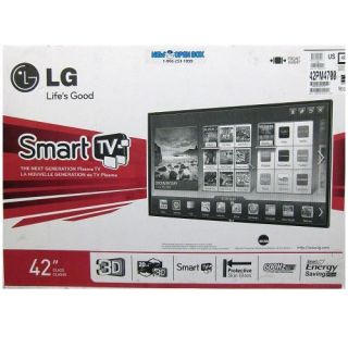 LG 42PM4700 42 inch Widescreen 720P 3D Smart TV Plasma HDTV