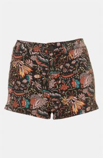 Topshop Moto Scandi Floral Shorts