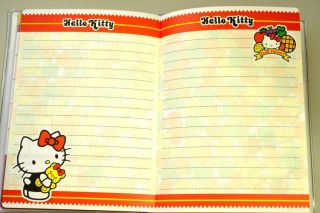 2013 Hello Kitty Schedule Book Monthly Planner Agenda Diary Fruit