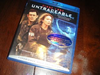 SEALED Untraceable Blu ray Disc 2008 Diane Lane Colin Hanks Billy Bur