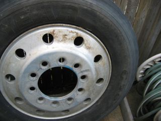 Rims Aluminum Commercial Truck Tractor 24 5 for tire size 285 25R