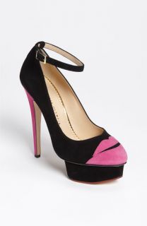 Charlotte Olympia Ankle Strap Pump