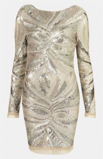 Topshop Embellished Body Con Dress