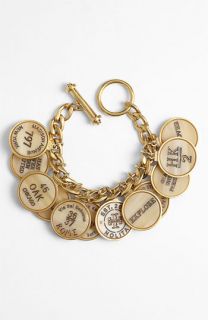 Tory Burch Tory Landmark Coin & Link Bracelet