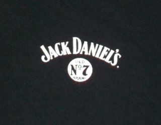  Daniels No 7 Lives Here T Shirt L Whiskey Guitar College Party