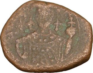 John II Comnenus 1118AD Ancient Authentic Genuine Byzantine Coin Jesus