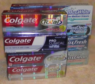 Colgate Toothpaste U Choose Product Pro Clinical Total Advanced Max