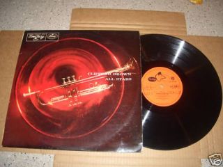 Clifford Brown All Stars LP RARE Emarcy Jazz Promo U K