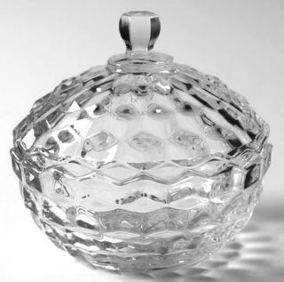manufacturer colony pattern whitehall clear piece candy dish with lid