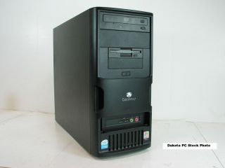 Gateway E 4500D Desktop Tower Pentium D 3 0GHz 1GB RAM 80GB HDD DVD RW