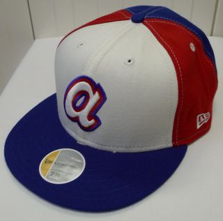  Atlanta Braves 59 Fifty Cooperstown Collection MLB Fitted 7 3 4