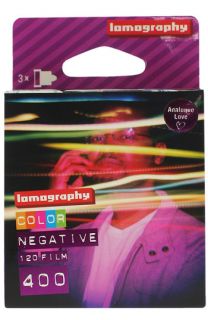 Lomography 120mm Super Saturated 400 Speed Film 3 Pack