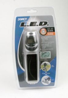 Dorcy LED Solar Power Flashlight with Clock 41 4310