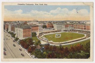 1922 New York City NY Old Columbia University Football Stadium