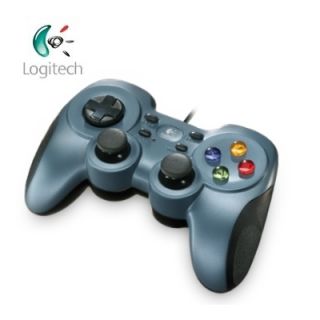 Logitech Rumble Vibration Gamepad F510 USB PC Game Pad for Games