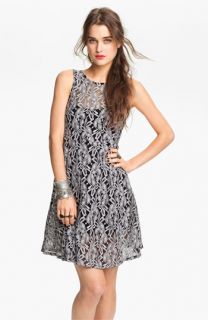 Free People Miles of Lace Trapeze Dress