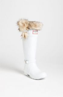 Hunter for J. Mendel Genuine Fur Trim Boot
