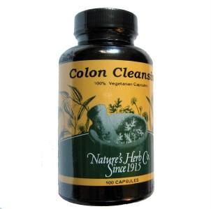Natural Herbal Colon Cleanse 8 Herb Detox w Aleo Vera