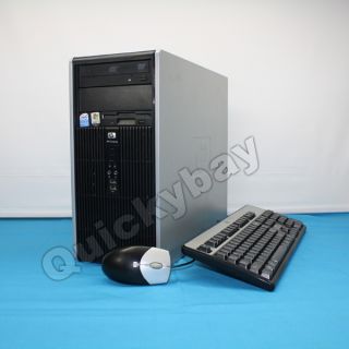 FAST HP DC5700 Desktop Computer Tower Intel Pentium D 2.8GHz/ 4GB/ 1TB