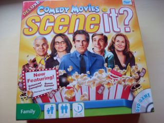  SCENE IT GAME DELUXE VERSION COMEDY MOVIES BOARD GIFT CHRISTMAS FAMILY