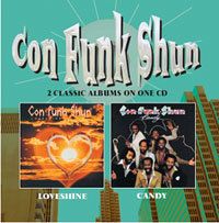 Con Funk Shun Loveshine Candy New SEALED 2 on 1 CD