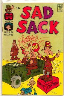 sad sack comics 205 1969 very fine 7 5 condition we