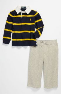 Ralph Lauren Stripe Shirt & Pants (Infant)