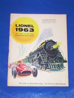   LIONEL Toy Train Accessory CATALOG Good Cond Postwar O 027 Gauge Set