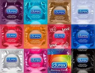 50 Durex Condoms Free Sample Lubricant Pick Your Favorite Type