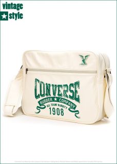 Brand New Converse Unisex Shoulder Messenger Bag Cream White