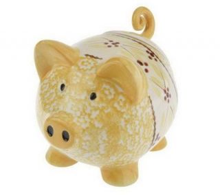 As Is Temp tations Old World Figural Pig Spice Holder —
