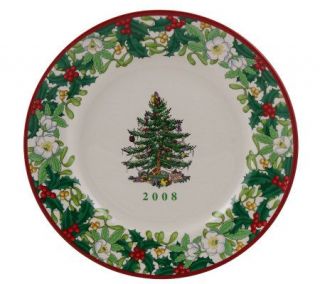 Spode Christmas Tree 2008 Collector Plate 70thAnniversary —