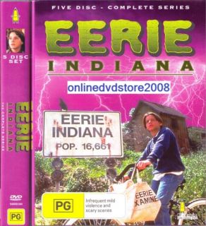 Eerie Indiana Complete Cult TV Series 5 DVD Boxset New SEALED