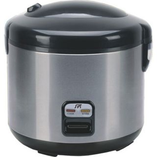 Sunpentown SC 1202SS 6 Cup Stainless Steel Rice Cooker & Steamer