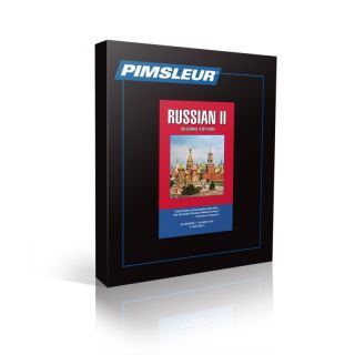  Russian Fast with Pimsleur Comprehensive Russian Level 2 16 CDs