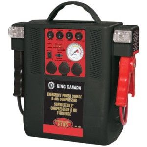 King Canada Tools 8400 Emergency Power Source and Air Compressor