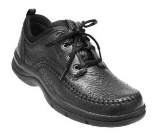 Clarks Mens Portland Leather Lace up Walking Shoe —