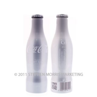 Coca Cola Aluminium France Daft Punk Silver Bottle