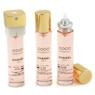  Coco Mademoiselle Twist Spray EDP Refill 3x20ml Perfume Fragrance