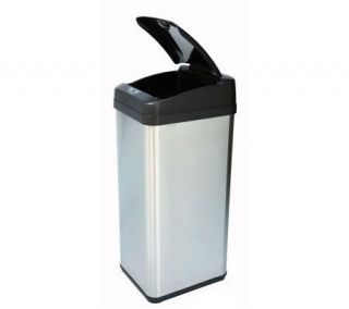 13 Gallon Max Opening Touchless Trash Can MX with AC Adapter
