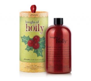 philosophy boughs of holly 3 in 1 gel with box, 24 oz —