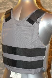 Med Long ABA Body Armor Concealable BulletProof Vest Level 2 A II A