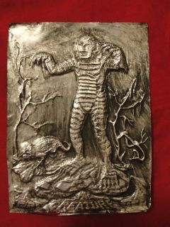 60s Aurora Monster Coppersmith Plaque Creature from The Black Lagoon