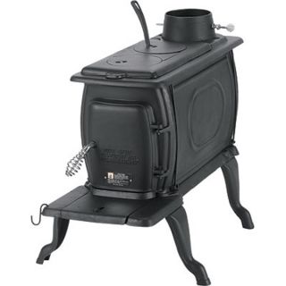 HEATER & COOK STOVE Cast Iron   2 Cooking Surfaces   96,000 BTU   800