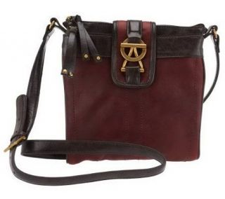Tignanello Glazed Vintage Leather Crossbody Bag —