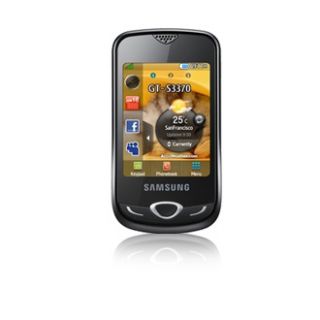 Samsung Corby S3370 3G Black Unlocked Cellular Phone