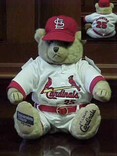 Cooperstown Bears 16 St. Louis Cardinals  MarkMcGwire Bear —